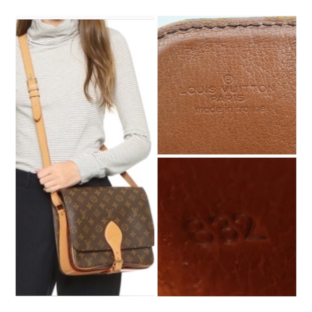 🌸SOLD🌸AUTHENTIC LOUIS VUITTON CARTOUCHIERE GM - Picture 6 of 8